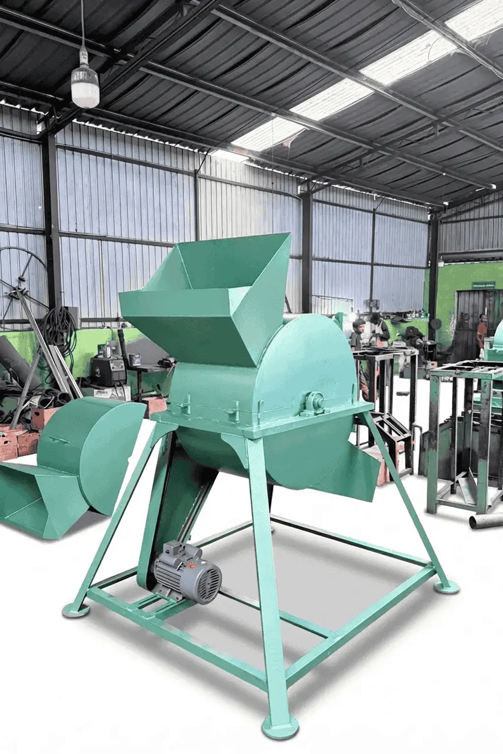 Coconut Husk Separator Machine for coconut fiber and coco peat processing manufactured by Diamond Engineers Sri Lanka